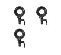 3X Adaptateur -Monture Vers Monture Bowens, Installation Rapide pour YONGNUO YN150 IFOOTAGE 60/130 NANLITE Forza 60 Softbox MB02