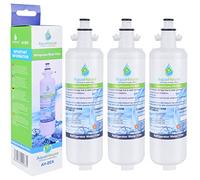 3x AH-BEK Réfrigérateur Filtre à eau pour Beko 4874960100, Howdens HJA6110, Lamona LAM6100, Blomberg KFD9952PXDUK, Grundig GSN9440XA Compatible