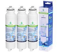 3x AH-DW2 Filtre à eau compatible pour réfrigérateur Daewoo DW2042FR-09, DW2042F-09, Aqua Crystal, Baumatic Titan 4