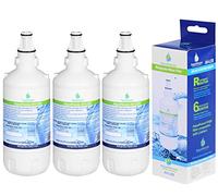 3x AH-LEB Filtre à eau compatible pour Liebherr Réfrigérateur congélateur 7440002, 7440000, 53-WF-26LR, 7731240, 7731240-00, 440002, CNes