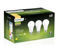 Lumiled Lot de 3 ampoules LED A95 E27 24 W équivalent à 200 W 3452 lm 3000 K blanc chaud
