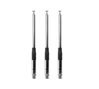 3X Antenne 27Mhz Antennes TéLescopiques/à Tige HT de 9 Pouces à 51 Pouces pour Radio CB Portable/Portable avec Connecteur BNC