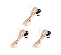 3X Antenne Radio FM 75 OFM Dipole Indoor T Antennes Récepteur D'Antenne HD en Cuivre Connecteur Mâle de Type F pour Stations de Radio FM