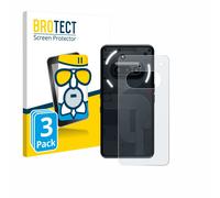 3x Anti Reflet Protection Ecran Verre pour Nothing Phone (3a) (Arrière) Film