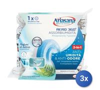 3x Ariasana Aero 360° Recharge Absorbeur d'humidité et d'odeurs