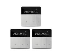 3X AVATTO Tuya WiFi Thermostat Intelligent ContrôLeur de TempéRature 100-240 V TéLéCommande ÉLectrique, Home Yandex