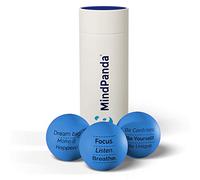 3X balles Anti-Stress MindPanda Motivation Positive | La Balle Anti-Stress idéale pour Les Adultes et Les Enfants afin de Les Aider à Lutter Contre Le Stress et l'anxiété.