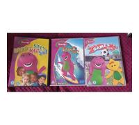 3x Barney Dvds Uk - Let The Games Begin - Dvd