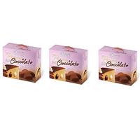 3x Bauli La Colomba Panna e Cioccolato Gâteau de Pâques rempli de chantilly et de crème au chocolat 750g Produit cuit au four de la tradition italienne