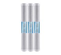 3x Bellerofonte Carbon Block CTO 20" 5 microns Filtre à eau pour systèmes d'osmose inverse pour tasse de filtre standard