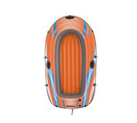 3X Bestway Canot Kondor Elite 2000 Sport Pêche Ramer Pagayer Moteur Set