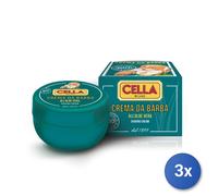 3X Bol De Crème À Raser 150 Ml. Vert Bio