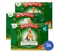 3x Borotalco Savonnette 100 Grammes 2 Pièces