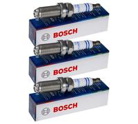 3X BOSCH Bougie D'Allumage Compatible Pour Volvo V50 MW 2.4 S40 II 544 542 2.4I