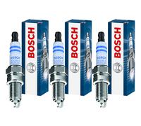 3x BOSCH Bougie Double Iridium pour Subaru Justy IV Taille 2.0 R AWD Suzuki