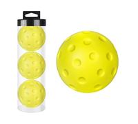 3X Boules De Pickleball Intérieure en Mousse PU | 74 Mm Soft & Noise, Entraînement des Bouless Dee Trille pour Les Exercices D'échauffement | Sports Appartenant Aux Hommes, Femmes Et Auxx Jeunes
