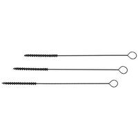 3X Brosse de Nettoyage 2mm Ø pour Bec café | pour Le Nettoyage du Bec bouché/du Distributeur | Universel pour Toutes Les Machines à café