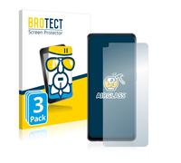 3x BROTECT Flexible Protection Ecran Verre Film Protecteur pour Oppo A74 Robuste