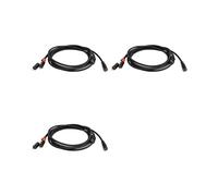 3X Câble Adaptateur RCA Y Câble Subwoofer Y Câble Audio 1X RCA Vers 2X RAC Câble Audio Amplificateur de Puissance 1 Rca Vers 2 Rca, 3 Mètres