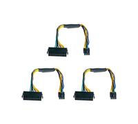 3X Câble Adaptateur Secteur 24 Broches à 8 Broches ATX PSU pour Optiplex 3020 7020 9020 Precision T1700 12 Pouces (30 cm)