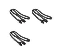 3X Câble D'Alimentation GPU PCIe 8 Broches Vers 8 Broches (6 + 2) pour MSI MAG A850GL ATX3.0 A750GL ATX3.0 A850GL (Blanc) ATX3.0 80 cm