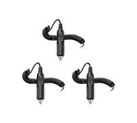3X Câble D'Alimentation Universel pour Chargeur de Voiture 12 V 5,5 X 2,1 mm pour Allume-Cigare, Fusible 3 A Intégré avec Voyant Lumineux