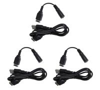 3X Câble de Chargeur et 3.5mm Casque Écouteur Jack Adaptateur Cordon Du Câble pour Gameboy Advance Sp