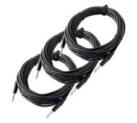3x Câble Prise Jack Male 6,3mm 1/4'' Cordon Aux Audio Mono Adaptateur 10M Set