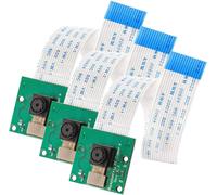 3x Camera with 15cm Flexible Cable Compatible with Raspberry Pi including E-Book!