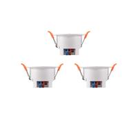 3X Capteur de PréSence Humaine Tuya ZigBee MmWave avec DéTection de à Micro-Ondes de Luminance Capteur de Mouvement PIR Celling Mount