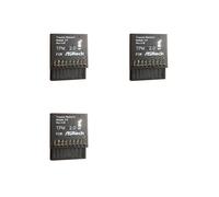 3X Carte de Module de Sécurité de Cryptage Tpm 2.0 Télécommande TPM2.0 LPC Carte Mère 18 Broches pour ASROCK pour Windows 11