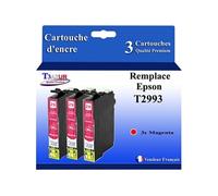 - 3x Cartouches compatibles avec Epson T2993 (série Kiwi) - Magenta