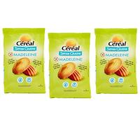 3x Céréal Madeleine Senza Glutine Süßer Snack Glutenfrei 200g Beutel OHNE Palmöl Ohne Milch