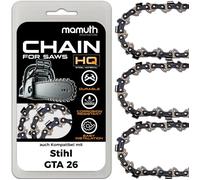 3x Chaîne de scie chaîne 10cm 1,1mm 1/4"" 28 TG pour Stihl GTA 26