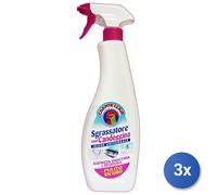 3X Chante Clair Dégraissant Déclencheur 625 Ml. Eau De Javel