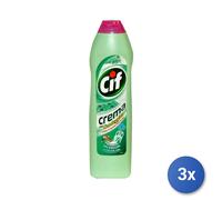 3X Cif Crème 500 Ml. Eau De Javel