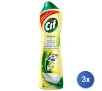 3X Cif Crème Au Citron 750 Ml