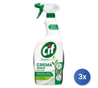12X Bundle Cif Crème Dégraissante Trigger 650 Ml. Vert