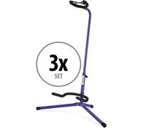3x Classic Cantabile GS-30 VT Support pour guitare Lilas G