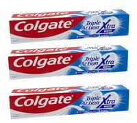 6x Colgate Triple Action Xtra Blanc Bleichende Dentifrice Avec Fluor 75ml