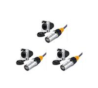 3X Connecteurs étanches Réseau RJ45 IP67 / Prise étanche RJ45 Ethernet + Prise étanche pour Ethernet Extérieur