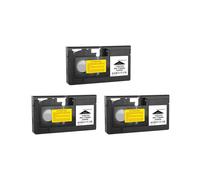 3X Convertisseur de Cassette VHS-C pour pour RCA pour Adaptateur de Cassette VHS Vers VHSC SVHS-C Pas pour 8 mm/MiniDV/Hi8