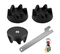 3x Coupleur En Caoutchouc Pour Blender 9704230 - Compatible Avec De Type KitchenAid KSB52/KSB5 Mixeur - Accessoire De Remplacement Durable Avec e Montage - Pièce Détachée Pour Robot De Cuisine