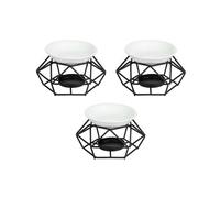 3X DéLicat Romantique en CéRamique Photophore Bougeoir BrûLeur à Mazout ArôMe Diffuseur Four Décoration de la Maison Design ÉLéGant