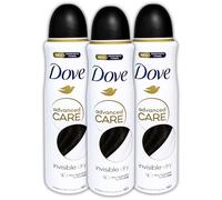 Dove Lot de 3 déodorants anti-transpirants Advanced Care invisible dry 3 x 150 ml