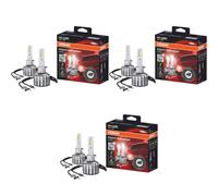3X Duo Box OSRAM H1 NIGHT BREAKER LED Jusqu'À +230% 16W 12V P14.5s 6000K