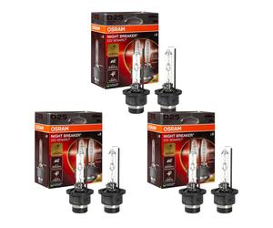 3x Duopack OSRAM D2S Xenarc Nuit Breaker 220 Jusqu'À +220% 4500 K Modèle