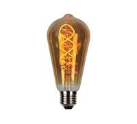 3X E27 4W Ampoules LED Dimmables Rétro Vintage 1800K 210Lm 220-240V, Or [EEK: G]
