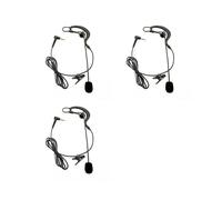 3X Écouteur D'Interphone pour Arbitre de Football, Juge, Arbitre, Arbitre Cycliste, Conférence, Compatible V6 et V4