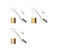 3X Éliminateurs de Piles AAA Virtual Eliminators Alimentés par USB pour Lumières D'Arbre de Noël, Lumières LED, Décoration de Remplacement 1-1